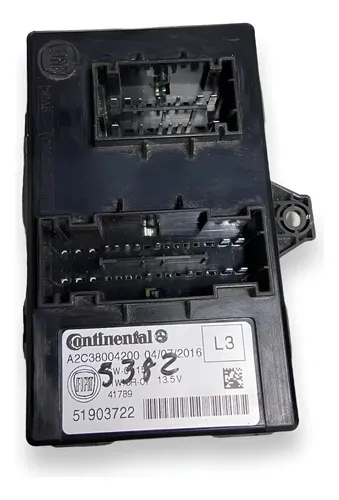 Módulo Central Conforto Fiat Strada Working Original