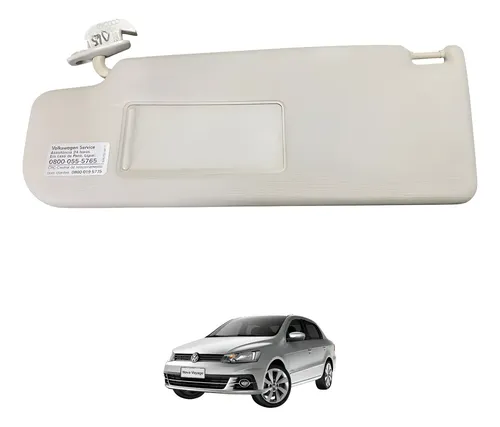 Quebra Sol Com Espelho Ld Esquerdo Vw Gol Voyage Original